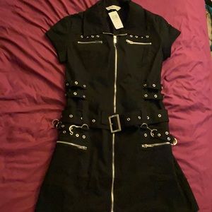 NWT orchid bloom bondage dress